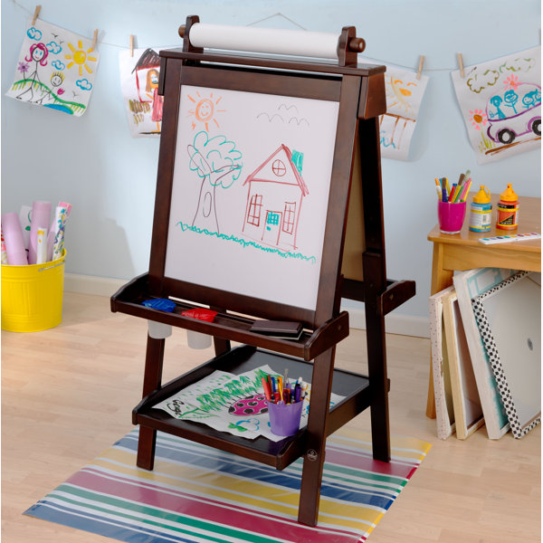 Office Tabletop DoubleSided Easel Style AFrame Chalkboard with